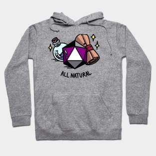 All Natural Asexual DnD D20 Hoodie